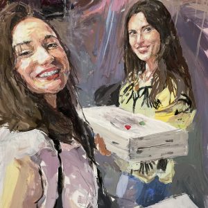 Josi and Angie (Pizzas and Flowers) - Angeliki Tsoukala