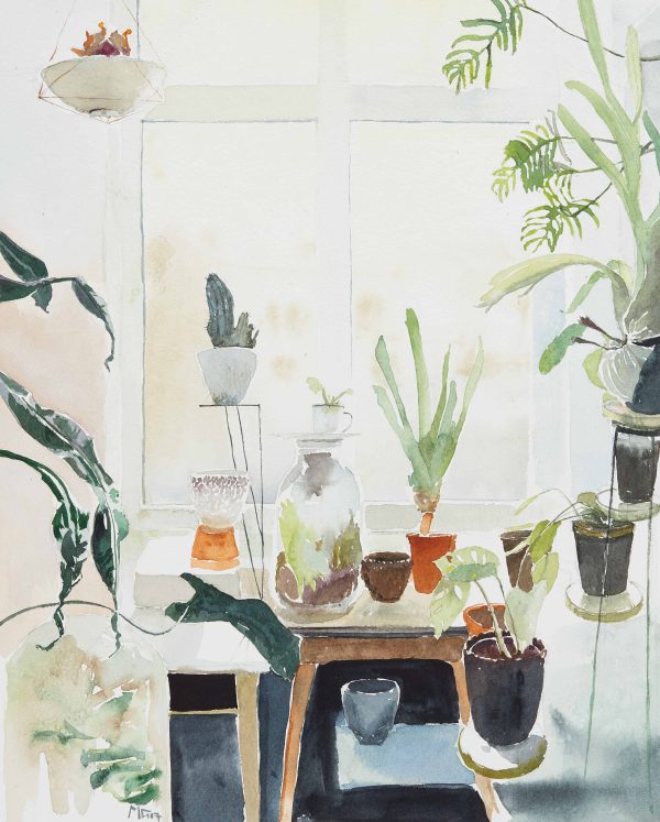 Rainers Blumenfenster von Michael Gurschler